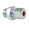 A close-up studio shot of a metal fitting on a white background. Produktbild-Vorschau