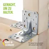 Alberts 25 x Schwerlast-Winkelverbinder mit Sicke 70x70x55 Produktbild-Vorschau 3