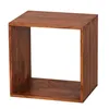 Wohnling Bois massif Sheesham Etagère cube 43.5 x 43.5 x 33 Voir les images du produit 6