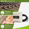Termostato Z-Wave Heatit Z-TRM6, colore bianco RAL 9010 Anteprima dell’immagine prodotto 6