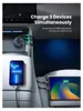 Ugreen 75W 3-Port Fast Car Charg gray, Auto, Zapalovač na Náhled obrázku produktu 3