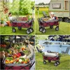 EUGAD Bollerwagen faltbar, für Camping Einkaufen, belastbar Produktbild-Vorschau 7