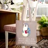 Mr. & Mrs. Panda Jutebeutel Ein schwieriges Gespräch führen Produktbild-Vorschau 4