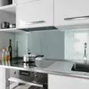 Küchenrückwand Spritzschutz Glas mit Motiv Grauer Produktbild-Vorschau 2