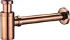 Mexen sifone semicerchio per lavabo, oro rosa - 79950-60 Anteprima dell’immagine prodotto 1