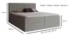Boxspringbett 200x200 cm Daliro mit Bettkasten - Produktbild-Vorschau 4