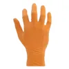 Kunzer Nitril-Einweghandschuhe orange TIGER GRIP Größe M Produktbild-Vorschau 8