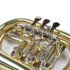 Glaser Drehventil Taschentrompete, Goldmessing Mundrohr, Produktbild-Vorschau 3
