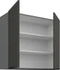 Pensile cucina LUNARA - larghezza 80 cm, grafite / Anteprima dell’immagine prodotto 2