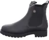 A side view of a black leather boot. Produktbild-Vorschau
