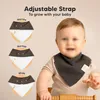8 Stück Dreieckstuch Baby Junge Mädchen Unisex Lätzchen Produktbild-Vorschau 5