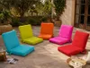 Klappbare Oxford Strandliege Orange – Tragbar Gartenliege, leichte Campingliege Produktbild-Vorschau