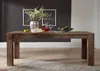 MASSIVMOEBEL24 Esstisch Sheesham 200x100x76  grau geölt Produktbild-Vorschau 1