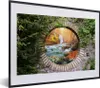 MuchoWow® Gerahmtes Poster Herbst - Wasserfall - Natur - Produktbild-Vorschau 1