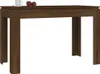vidaXL Stół do jadalni brązowy dąb 120x60x76 cm materiał Podgląd zdjęcia produktu 9