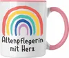 Trendation - Altenpflegerin mit Herz Tasse Geschenk mit Produktbild-Vorschau 1