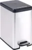 Curver Tretmülleimer Deco Schmal 25L Silbern Produktbild-Vorschau 22