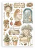 Washi Pad A5 8 Blatt Weiß Weihnachten Scrapbooking Alben Produktbild-Vorschau 6