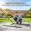 Outsunny Hängemattengestell Metall mit Haken 360x92x112 cm Produktbild-Vorschau 7