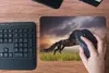 MuchoWow® Mauspad Mousepad Pferd - Luft - Nacht - Gras Produktbild-Vorschau 4