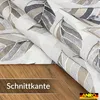 Tischdecke 140x240cm Oval Grau abwaschbar Baumwolloptik Produktbild-Vorschau 3