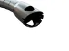 A close-up shot of the end of a vacuum cleaner hose attachment. Produktbild-Vorschau