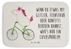 Mr. & Mrs. Panda Teppich Bad Einhorn Radfahrer - Weiß - Produktbild-Vorschau 1