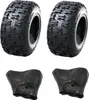 2X Schlauch + 2x Reifen 18x6.50-8 P5016 Rasenreifen Produktbild-Vorschau 1