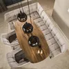 Villa Möbel Esstisch Wave dänisch oval aus Mangoholz 180 x Produktbild-Vorschau 6