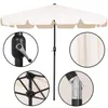 Springos® Ombrellone rettangolare da giardino con funzione Anteprima dell’immagine prodotto 7