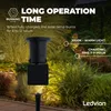 Ledvion 3er Set Gartenstrahler mit Erdspieß IP65 GU10 ohne Produktbild-Vorschau 3