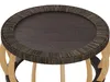 Rattan-Runder Couchtisch 90 cm – Vintage-Design in Produktbild-Vorschau 5