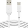 Belkin CAB001BT3MWH, 3 m, USB A, USB C, Weiß Produktbild-Vorschau 6