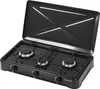 Countertop Hob Gas Ravanson K-03TB [white; 3 zone(s)] Podgląd zdjęcia produktu 1