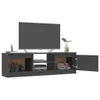 vidaXL Armoire TV Gris 120×30×35,5 cm Bois composite Voir les images du produit 4
