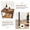 Iropro Casier à vin sur pied à 5 étages avec support pour Voir les images du produit 8