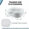 JustValue Aufblasbare Haarwaschschüssel – mobil – Produktbild-Vorschau 7