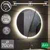 Aquamarin® LED Badspiegel - Ø70 cm, Rund, Beschlagfrei, Produktbild-Vorschau 1