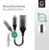USB C Kabel 15cm kompatibel mit TV, Camera, DVD / Blu-ray Produktbild-Vorschau 4
