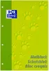 Oxford Junior Malblock "Tatzen" DIN A4 100 Blatt gelocht Produktbild-Vorschau 1