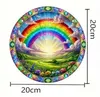 GKA Sonnenfänger Wiese mit Regenbogen 20 cm Buntglas Produktbild-Vorschau 6