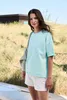 Elbsand GAELLE Kurzarm-Sweatshirt, Rundhalsausschnitt, 95% Produktbild-Vorschau 4