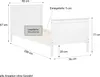 Lit en bois simple Lit enfant 90x200 Jeunesse de lit massif Voir les images du produit 5