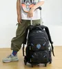 Alu Rucksack Trolley für Schulrucksack - Treppensteiger Produktbild-Vorschau 5
