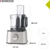 Kenwood MultiPro Compact FDM304SS, 2,1 liter, Metallic, Productafbeelding-voorbeeld 7
