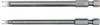 YATO Sada bitů 1/4" 2 ks profil : L=100 mm #6, #10 YT-0499 Náhled obrázku produktu 1