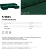 Grün Ohrensessel aus Velours Falco 86 cm Sessel mit Produktbild-Vorschau 8