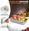 SucceBuy 6er-Pack Dampftischpfannen in voller Gr??e, 53,2 x Produktbild-Vorschau 3