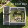 PawHut Schildpaddenhuis, houten schildpadren met Productafbeelding-voorbeeld 4