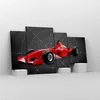 Bild auf Leinwand - Leinwandbild - Formel F1 Auto Produktbild-Vorschau 4